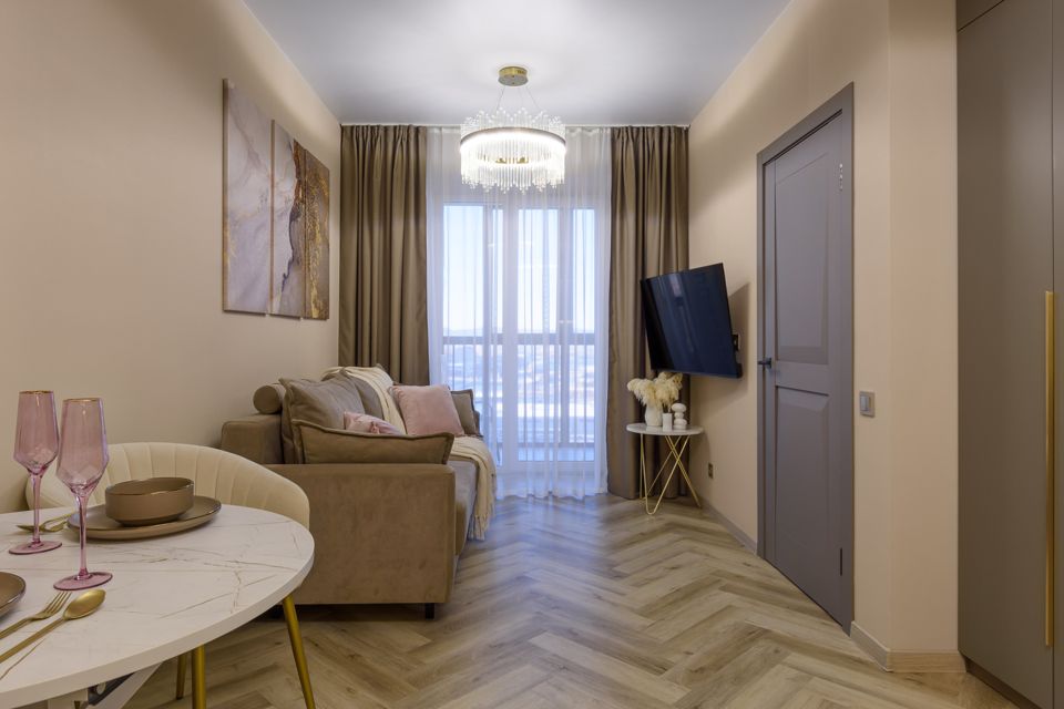 Апартаменты КрасЛофт в ЖК Бульвар Цветов на 4 человек