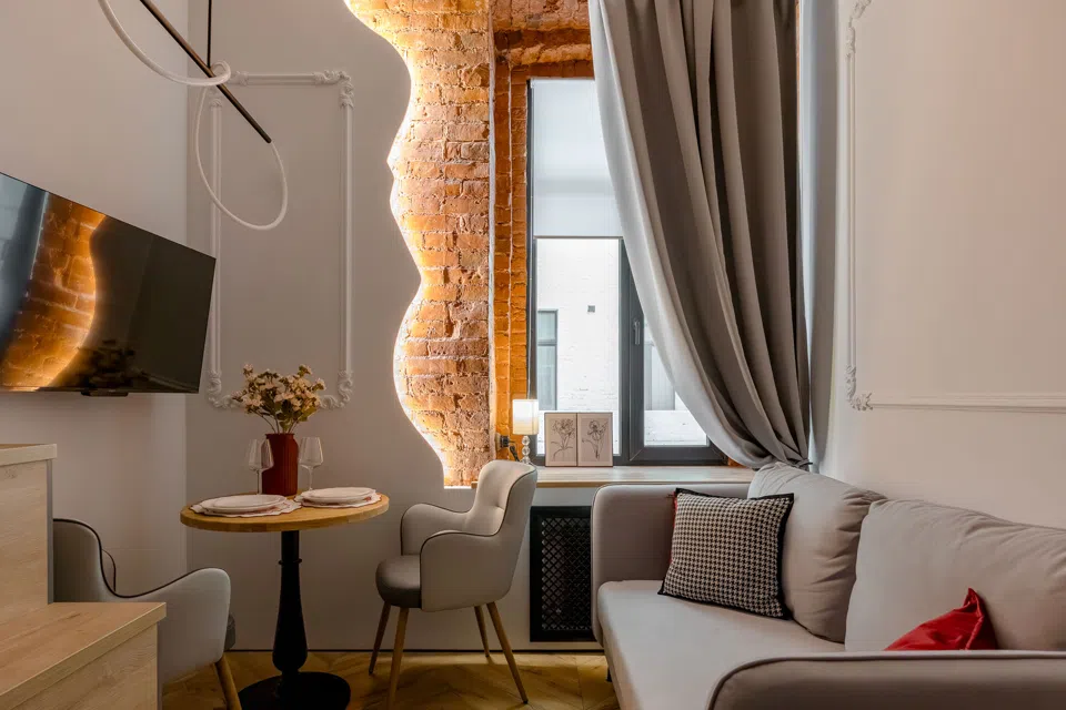 Двухуровневая студия Apart Comfort на Б. Дмитровке