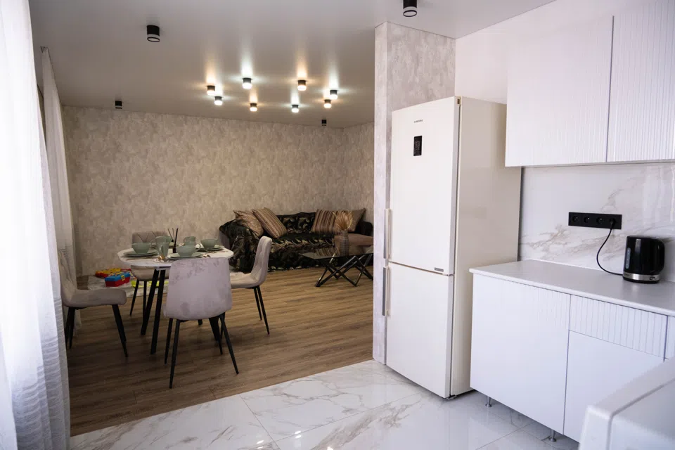 Мрамор от сети апартаментов KEY2HOME