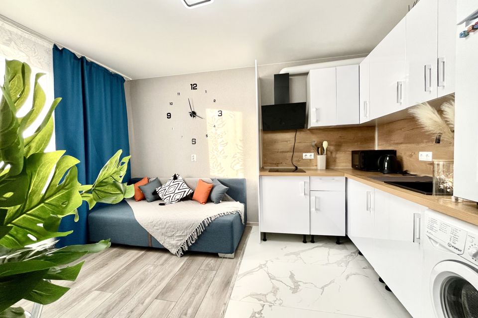 Новая уютная 1к квартира с большой кухней-гостиной 