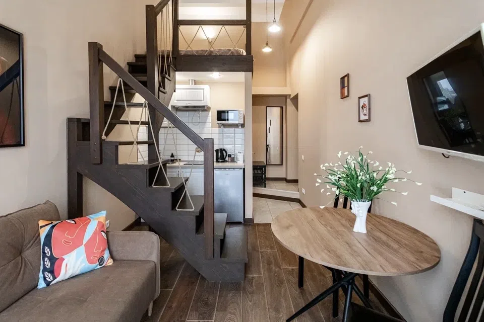 Двухуровневая студия в ЖК Apartville у метро Селигерская