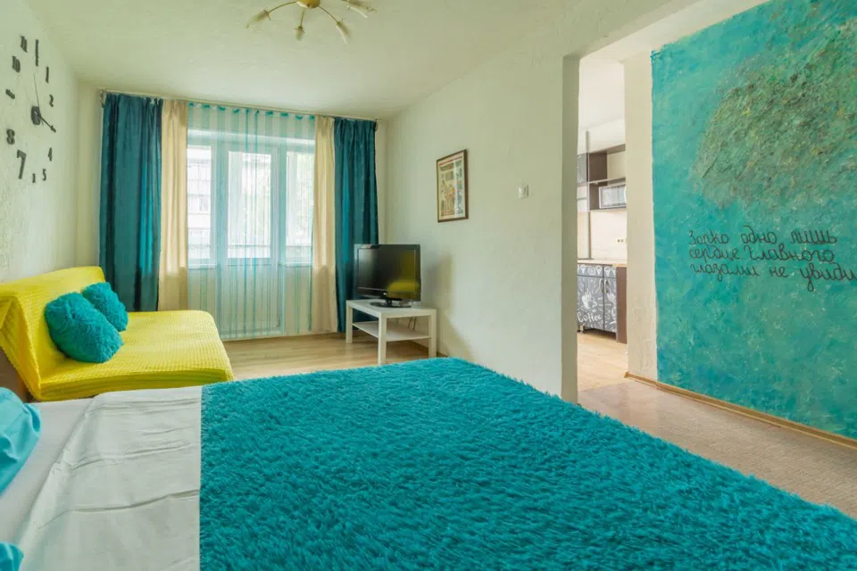 1 комнатная квартира, 33 кв м, 2 кровати
