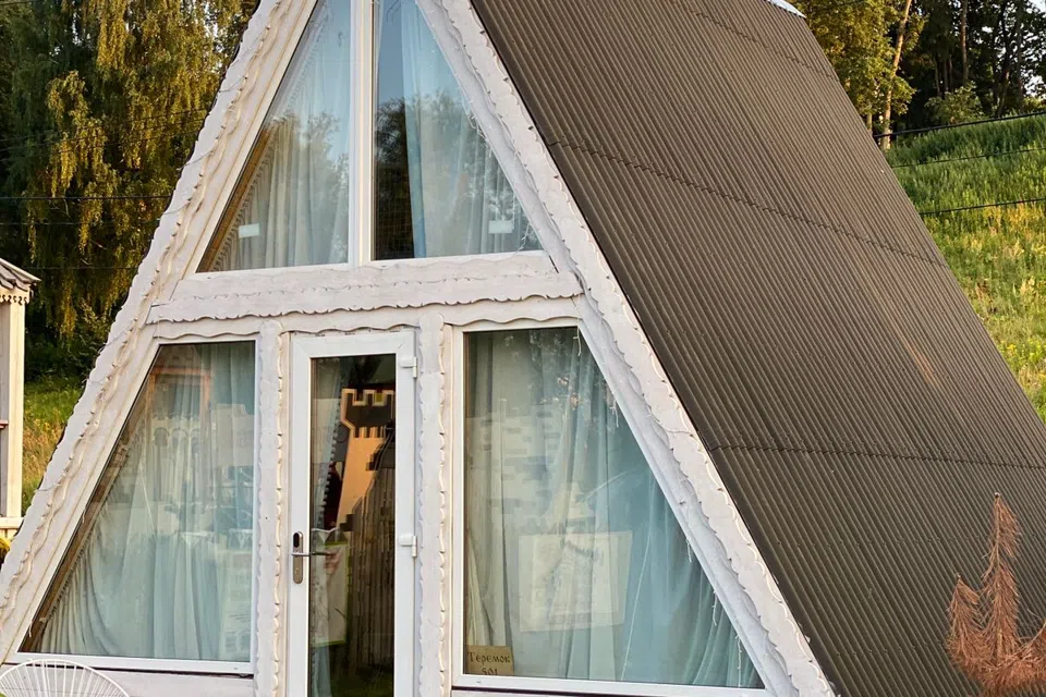 Уютный домик A-Frame 4