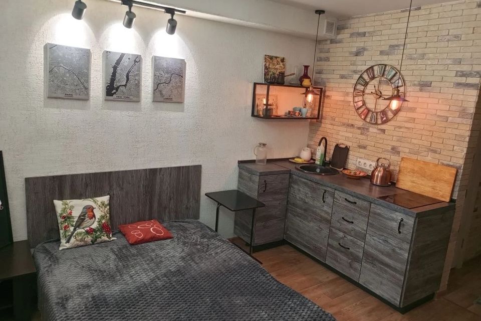 Стильная студия в стиле ЛОФТ в центре города