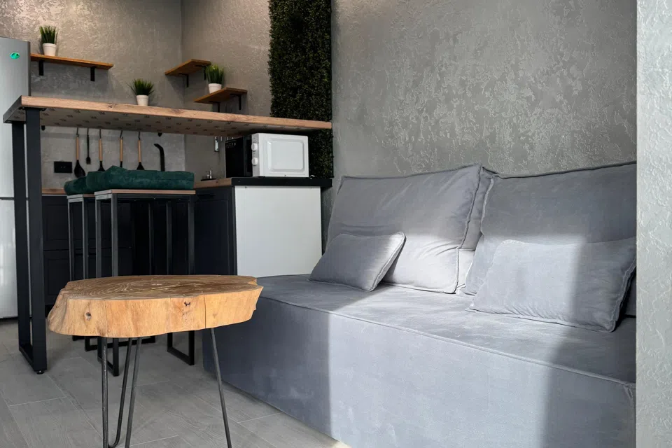 Квартира Студия 31 кв. м. в Стиле Loft