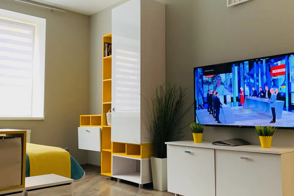 Солнечная квартира в 400м от пляжа 