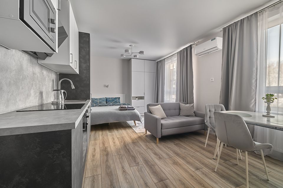 Просторная квартира в современном районе города