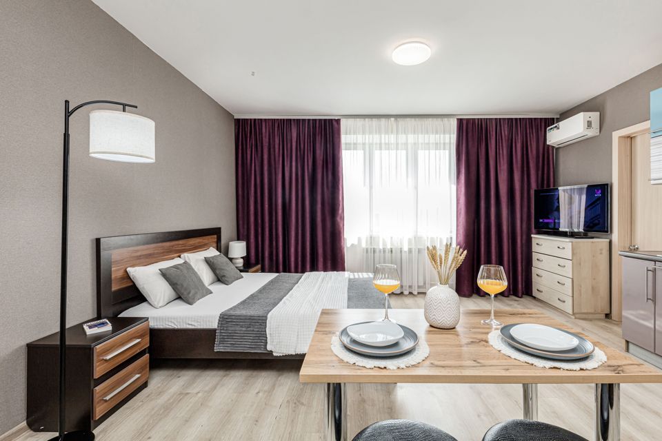 Уютная квартира с видом на лес. 