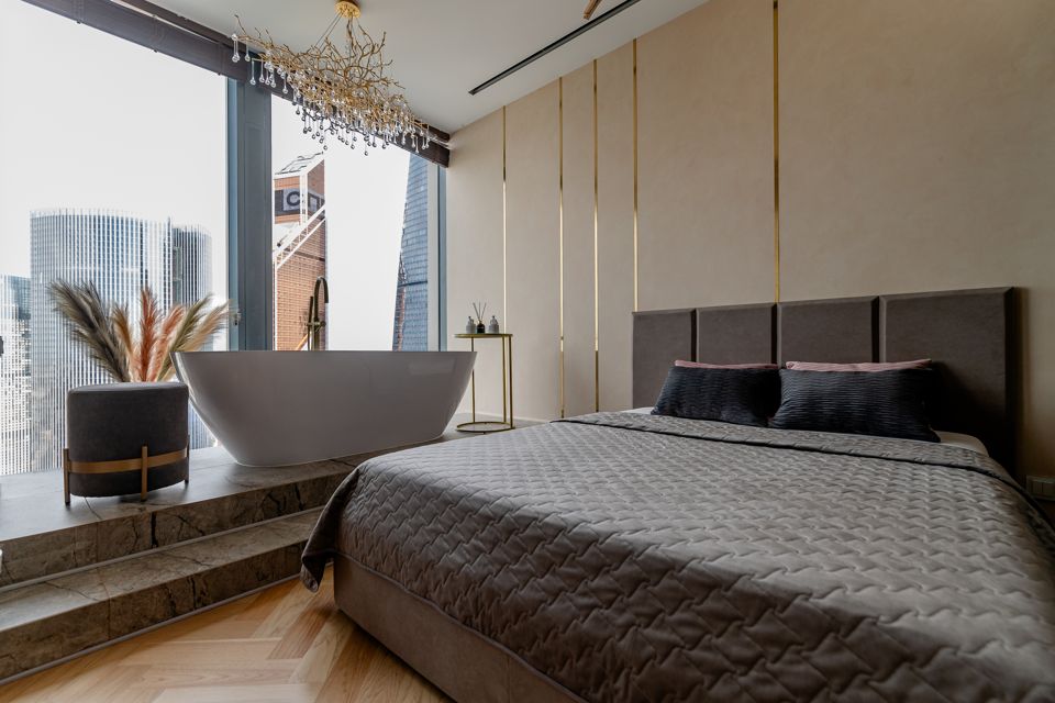 Элитные апартаменты в Москва Сити. Сауна, хаммам, плейстейшн