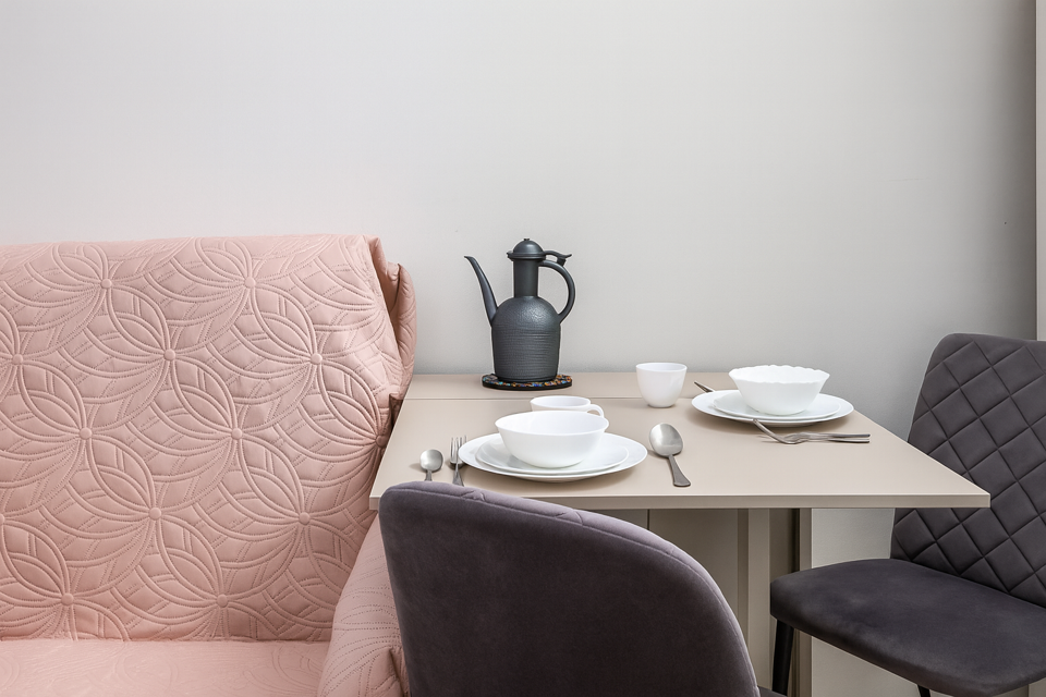 Квартира расположена на цокольном этаже