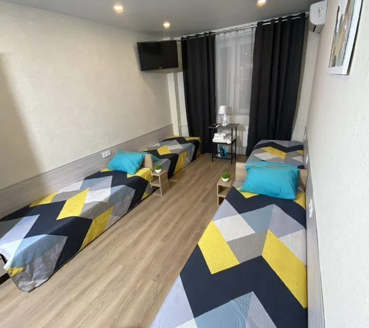3/Заречная 34 м², 4 кровати, 4м