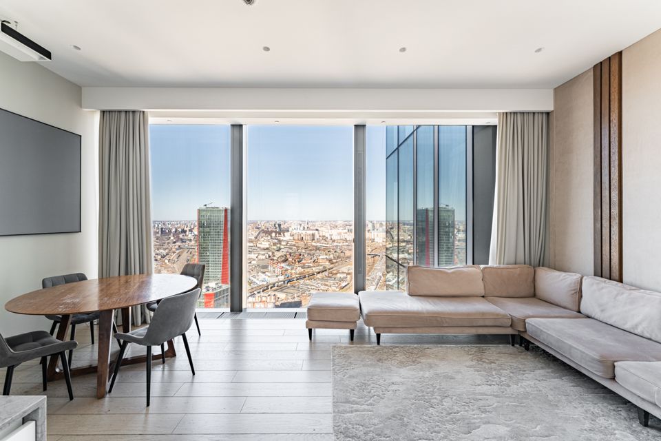 Luna Sky 57 этаж 3х комнатный