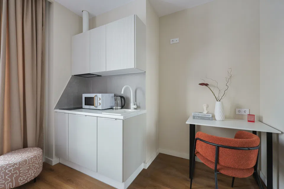 Дизайнерская квартира на 7 этаже в ЖК Nice Loft