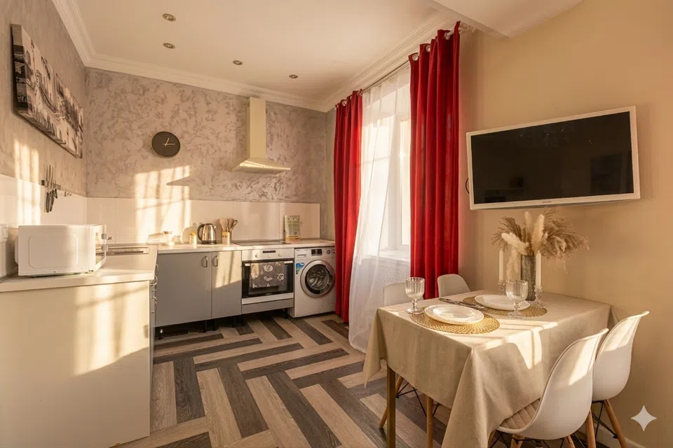 1-к. квартира, 41 м2, 2 кровати