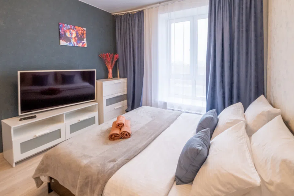 1-к. квартира, 35 м2, 3 кровати