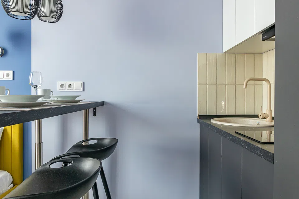 InHome24 Комфортные и яркие апартаменты недалеко от метро 