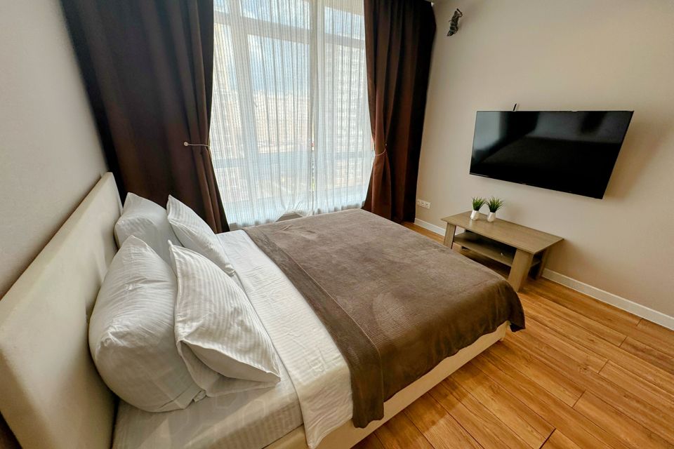 Уютная студия, 30 м2, 1 кровать