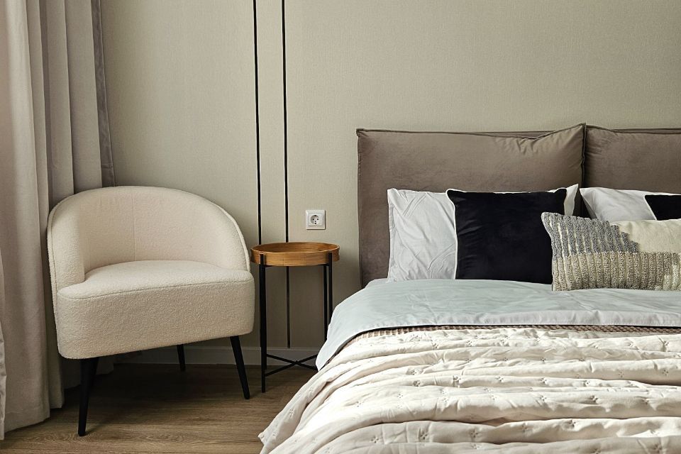 Уютная новая квартира в тихом районе