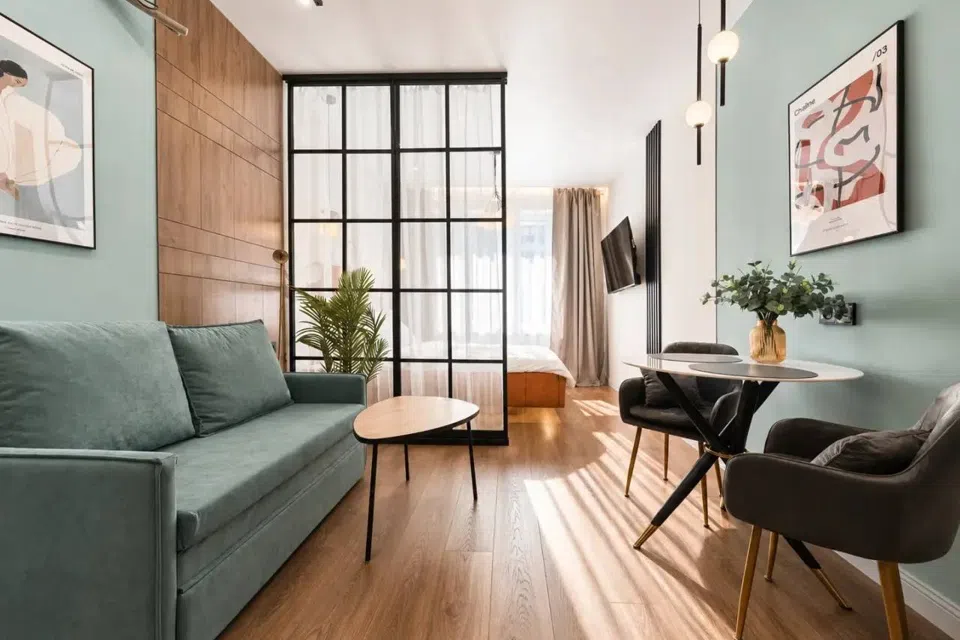 Дизайнерская Студия в ЖК Новатор — Liberty Sity Apartments