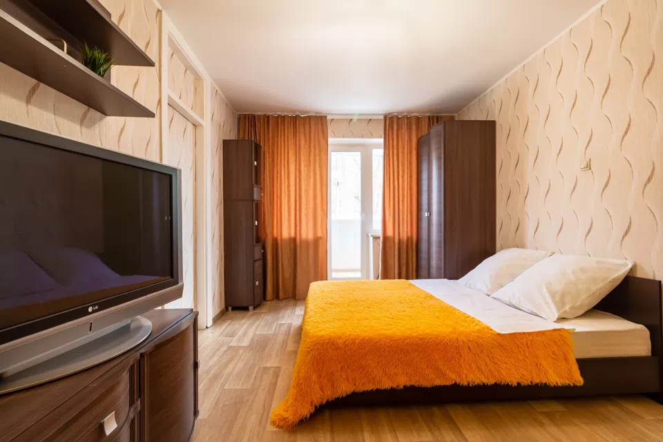 1 комнатная квартира, 35 кв м, 2 кровати