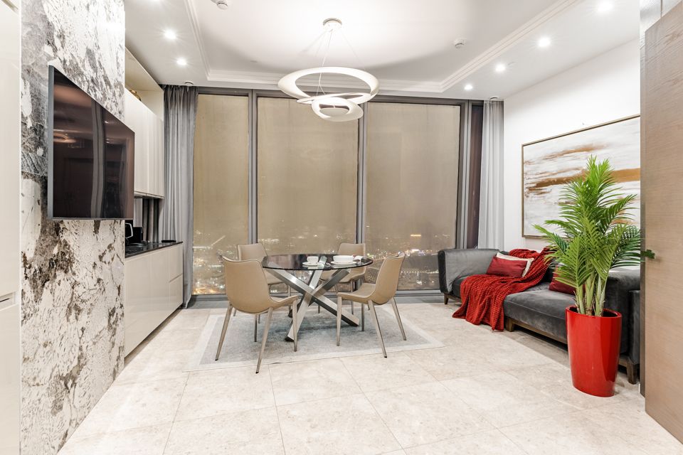 Апартаменты в Москва Сити на 77 этаже 