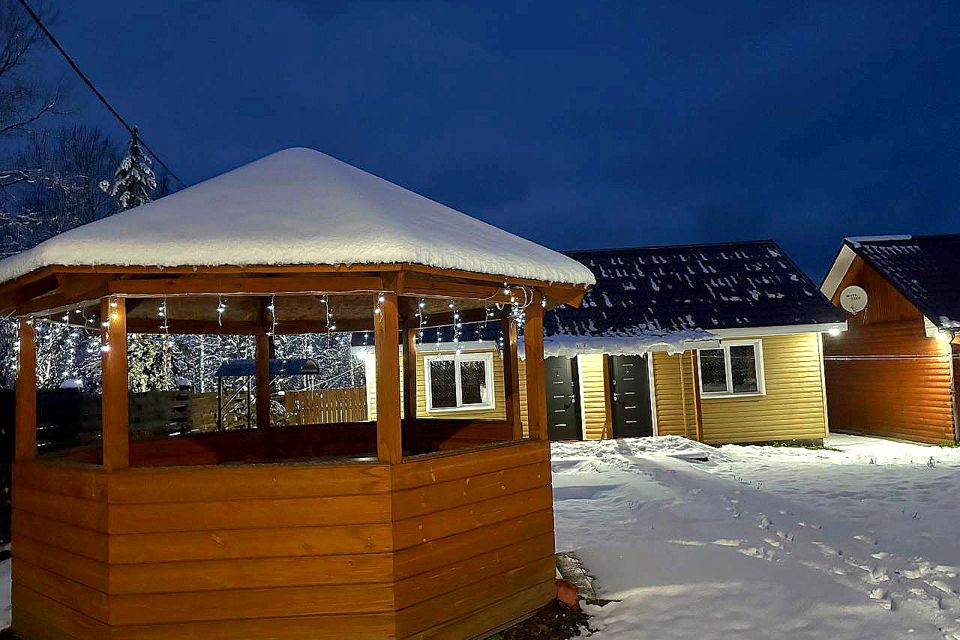 Уютный домик с баней с видом на горы 1