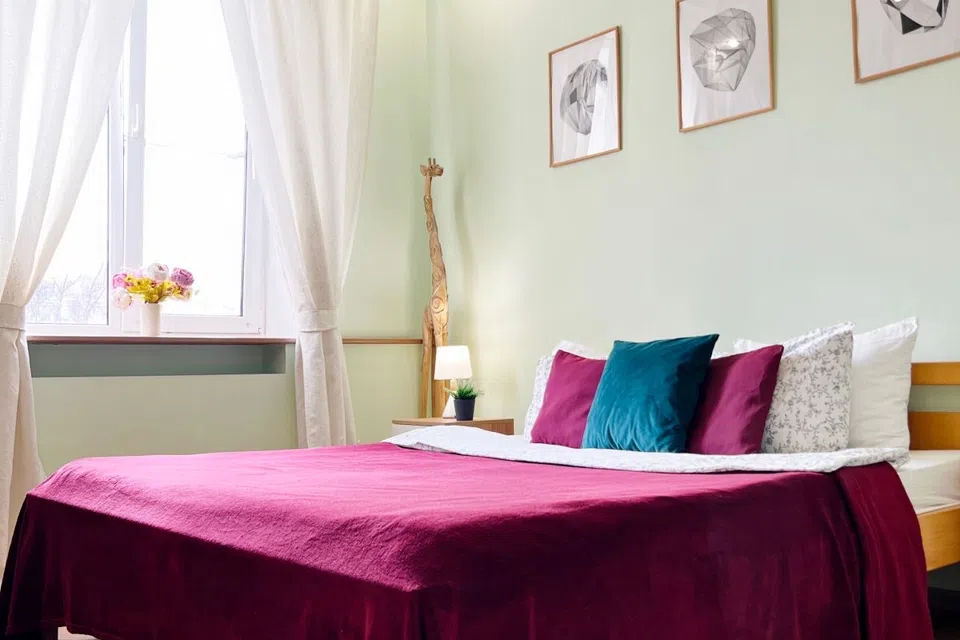 2-к. квартира, 50 кв. м, 3 кровати