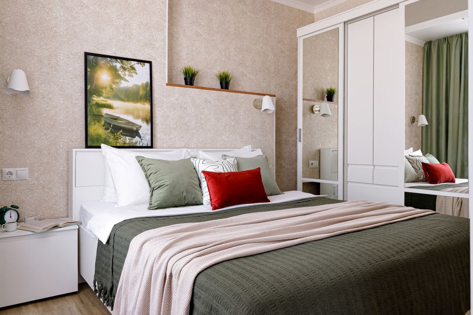 Апартаменты с бассейном и зоной барбекю