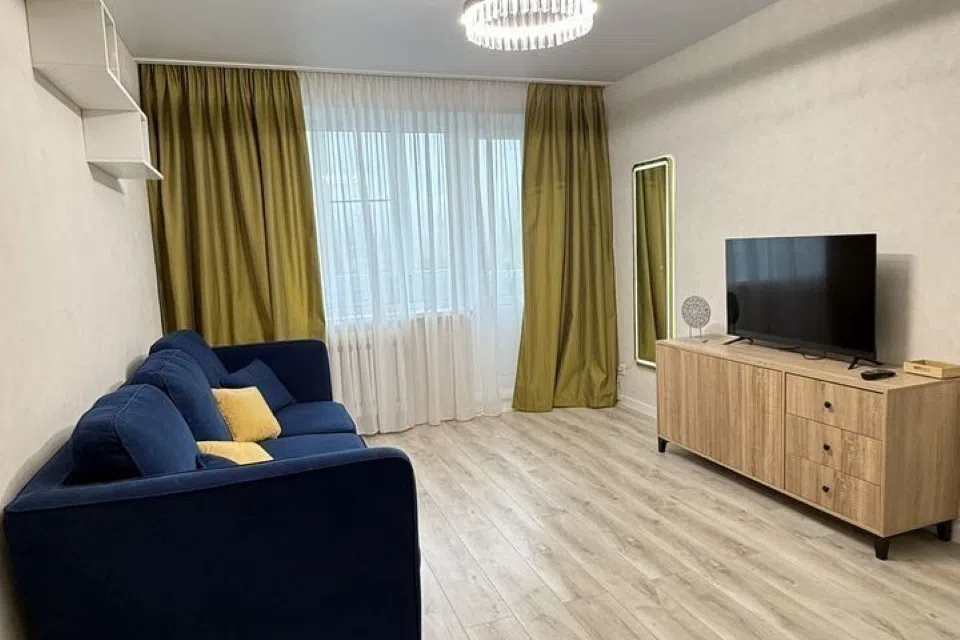 Квартира однокомнатная с дизайнeрcким рeмонтoм