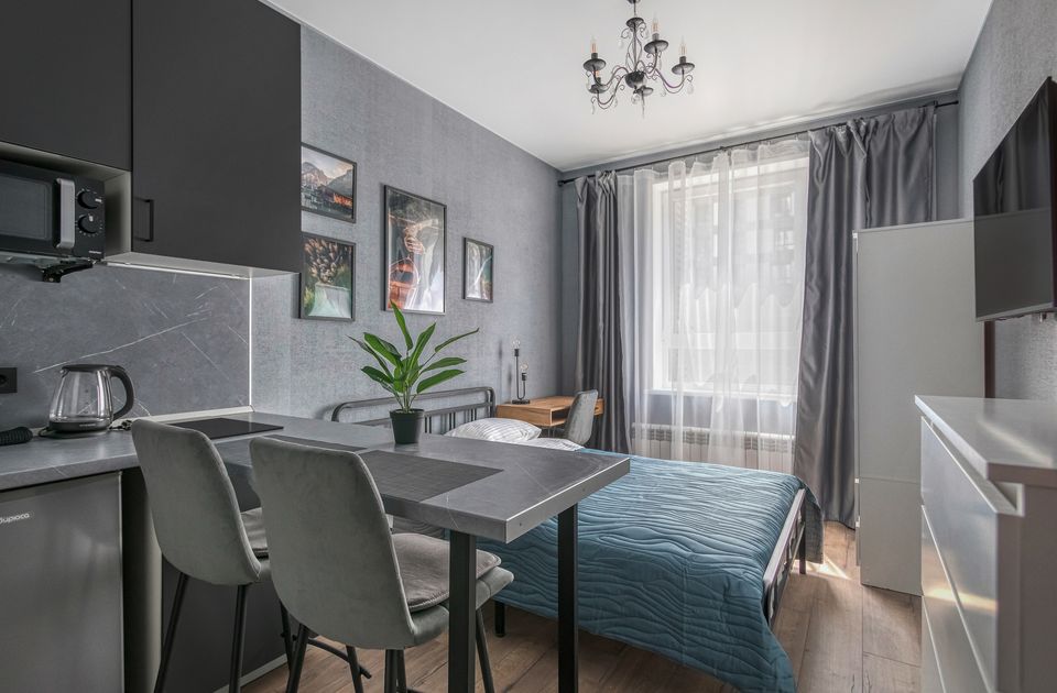 Новая студия в ЖК Движение. 