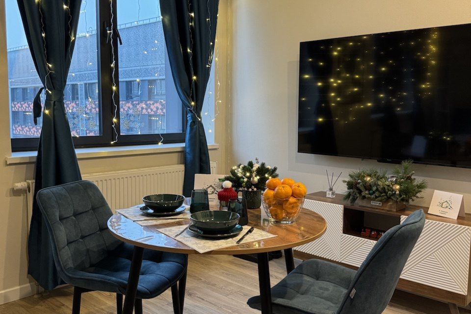 Уютная студия на Серебрякова