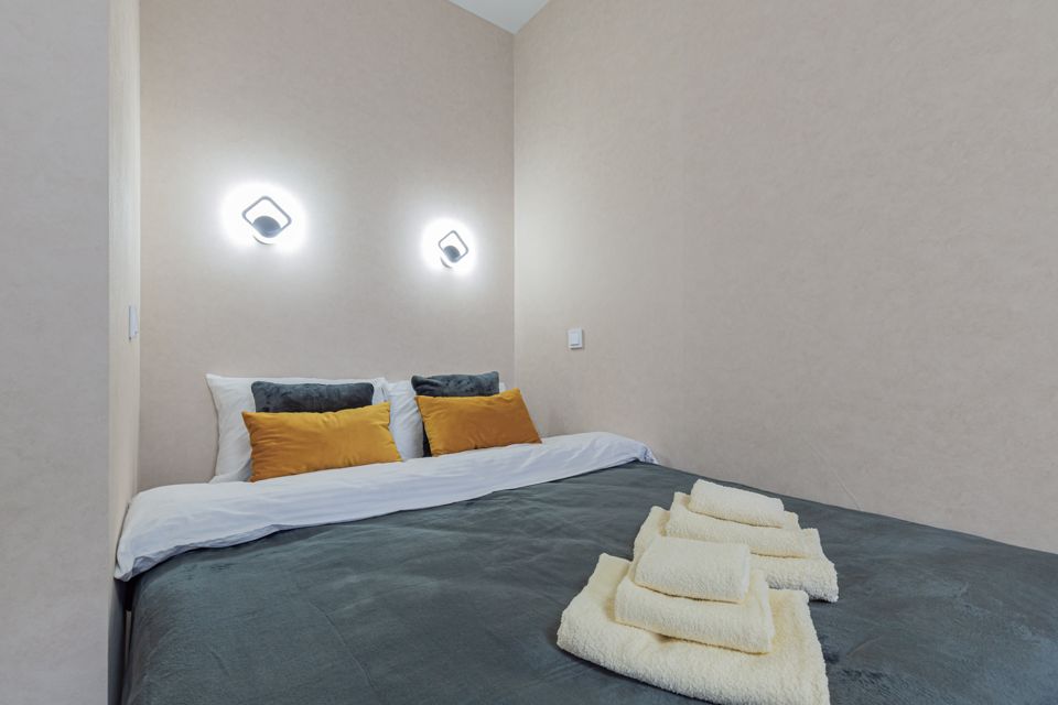 Просторная квартира с видом на центр города