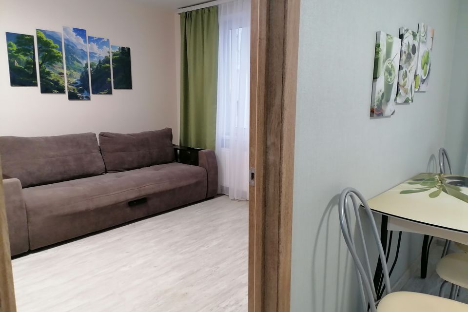 1-к квартира, 36м2, 2 кровати