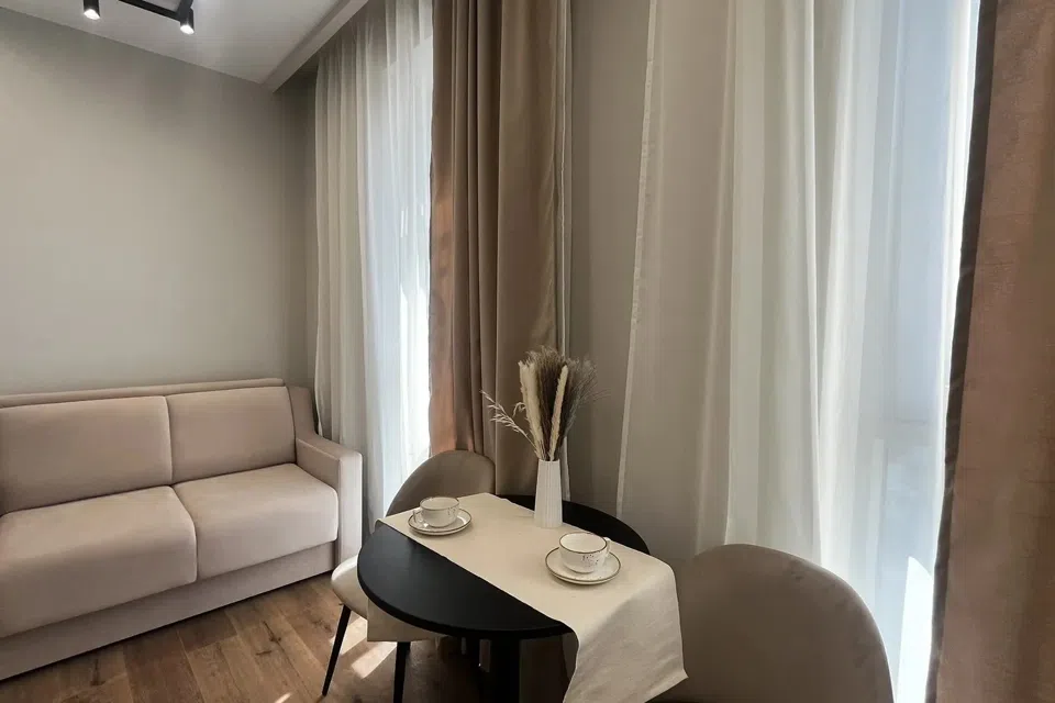 Стильная студия на 8 этаже в ЖК Nice Loft