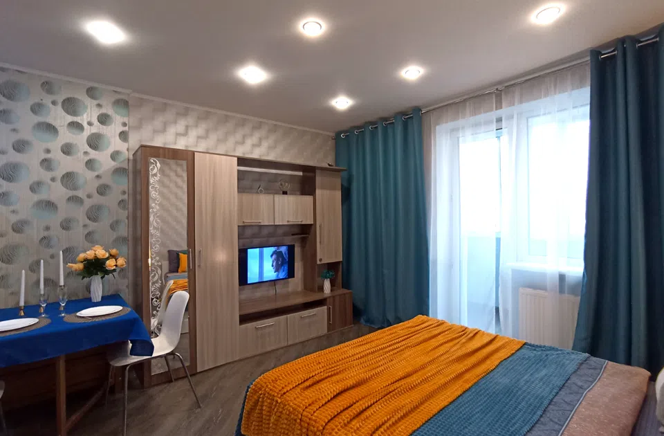 Loft Syudio Просторная студия 33 кв.м с лоджией