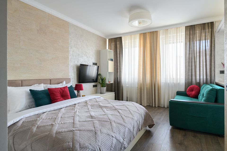 Magic Studio с панорамным видом на город