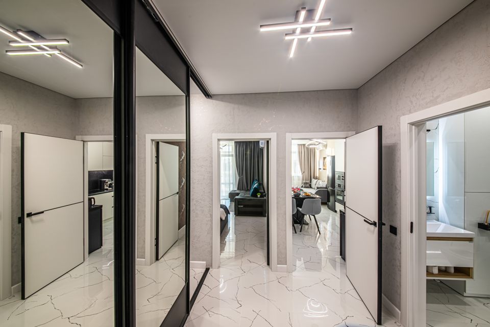 Евро-двушка в ЖК Море Парк Приморский парк У ПОДЪЕЗДА