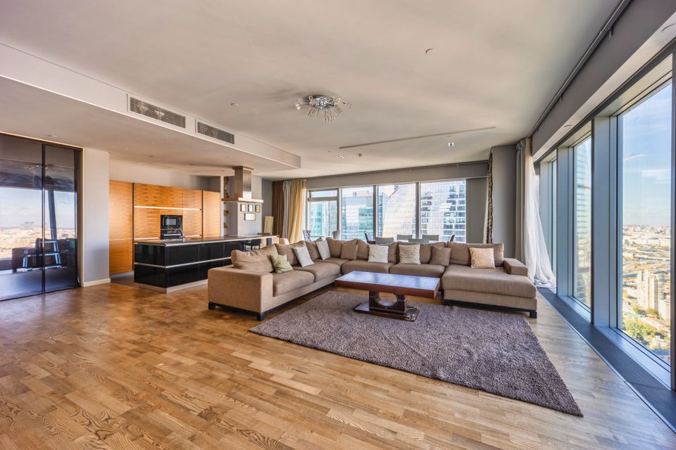 Capital Sky XXL 52 этаж - 4х комнатный