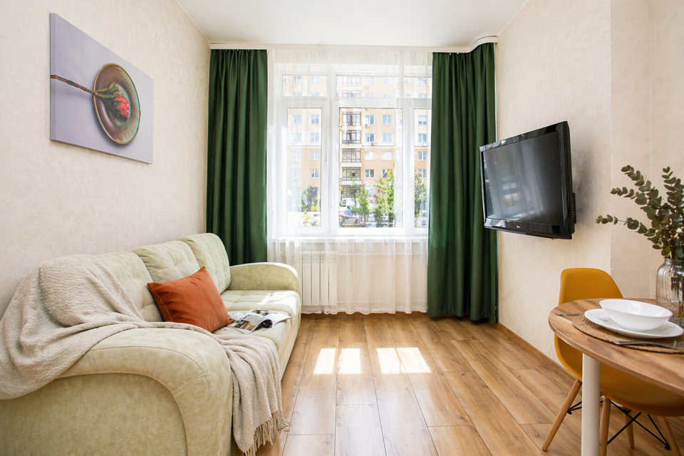 2-к квартира у Казначейства, Парка Ангелов и Роскомнадзора