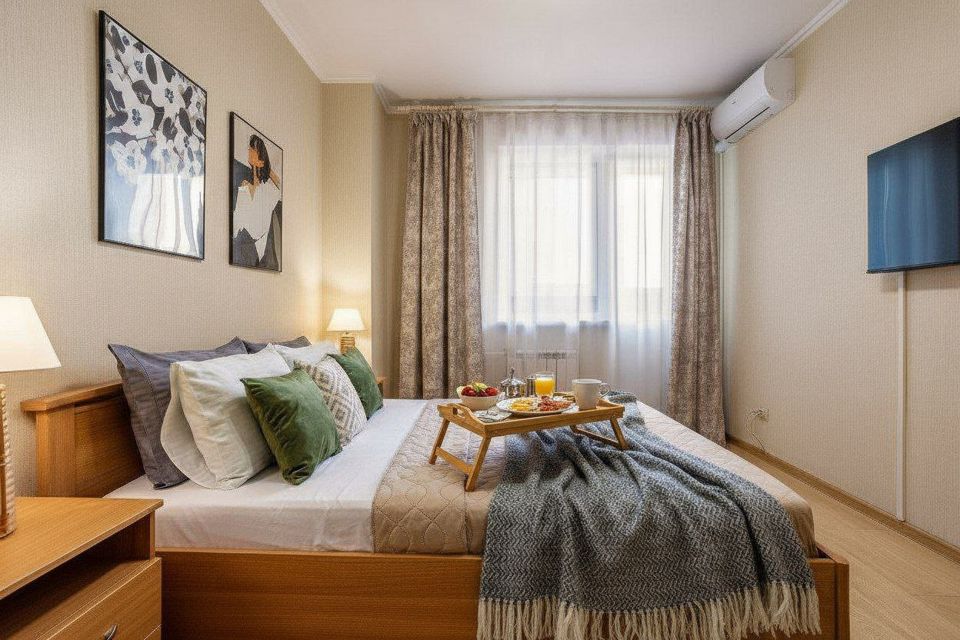 Уютная квартира в ЖК Печёры РФ - комфорт для 2 гостей