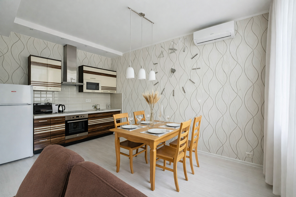 Апартаменты Лён около Администрации, набережной, Парка Чудес