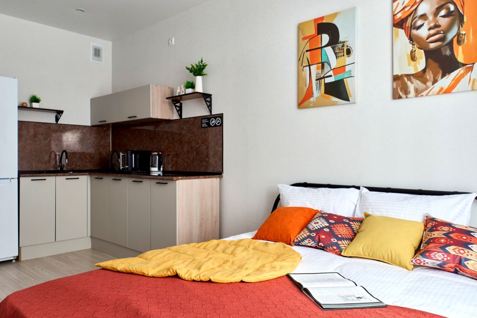 Уютная студия с самоваром, 15 мин до центра