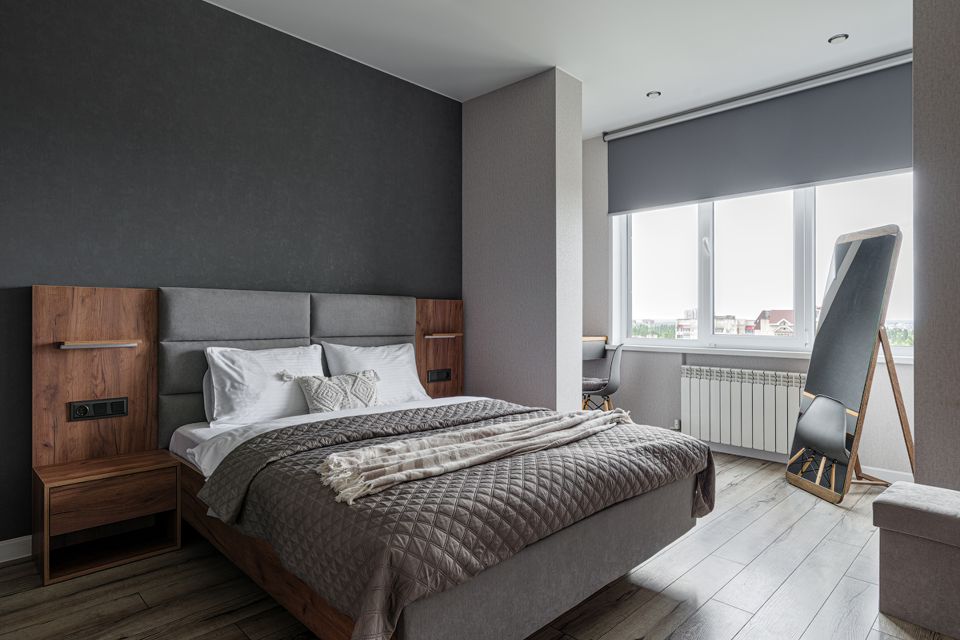 VEROM 2-к просторная квартира с панорамным видом на город