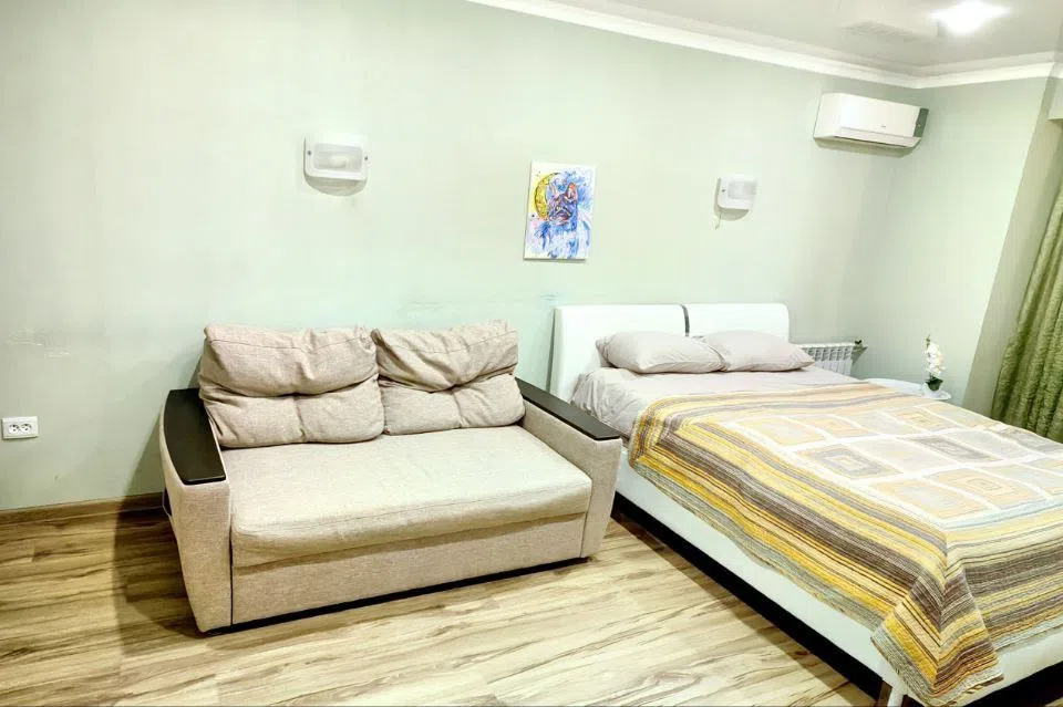 1-к квартира 45 м2 2 кровати