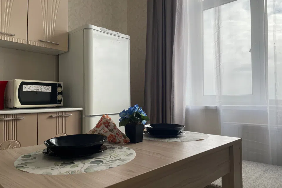 уютная квартира с балконом на 22 этаже