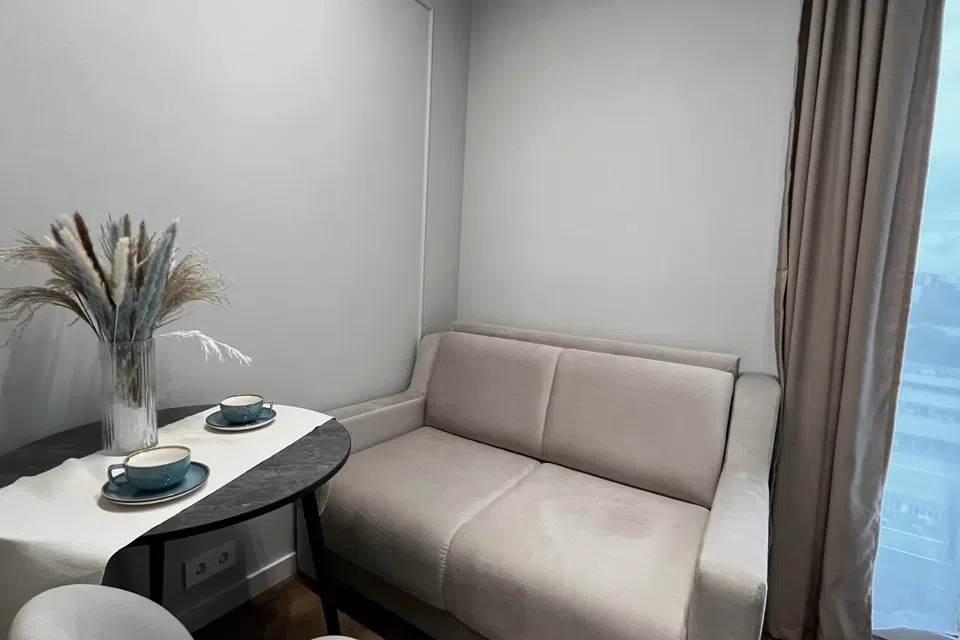 Дизайнерская студия на 8 этаже в ЖК Nice Loft