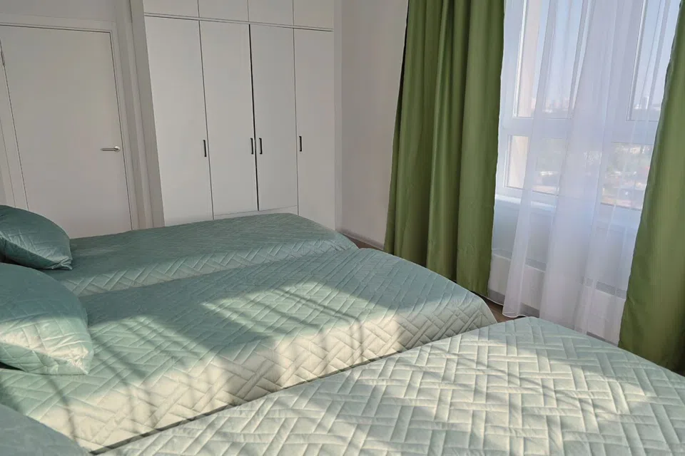 Кв. Стрелковский, Квартира, 57 м², 5 кроватей, 6м