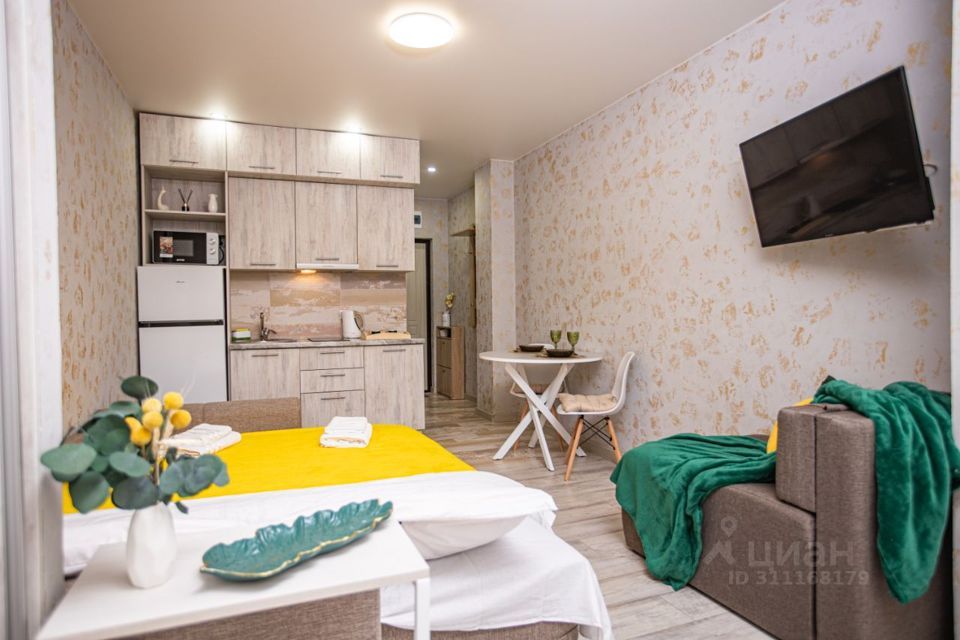 Студия с отдельным выходом во дворик