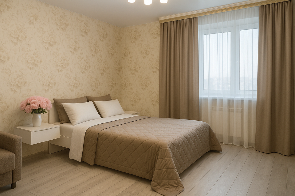 Апартаменты Пятница рядом с ТЦ РИО- КАШЕМИР- до 4 чел