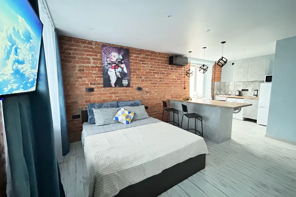 Студия в стиле Loft в центре